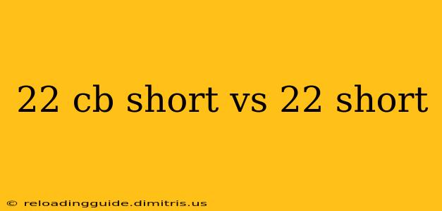 22 cb short vs 22 short