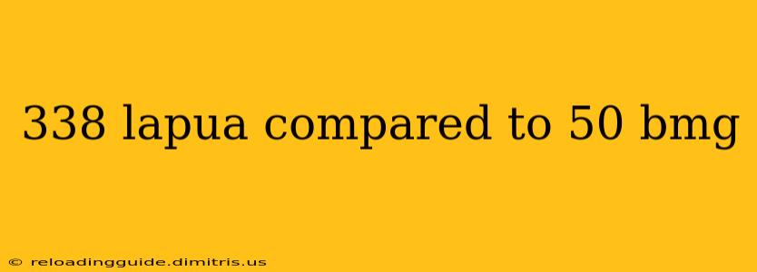 338 lapua compared to 50 bmg