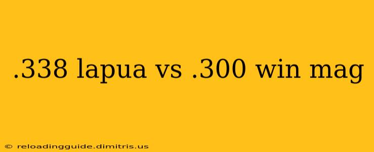 .338 lapua vs .300 win mag