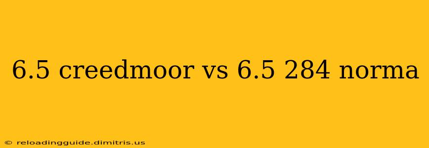 6.5 creedmoor vs 6.5 284 norma