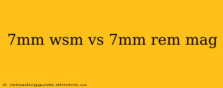 7mm wsm vs 7mm rem mag