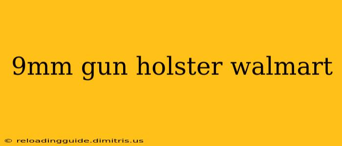 9mm gun holster walmart