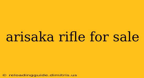 arisaka rifle for sale