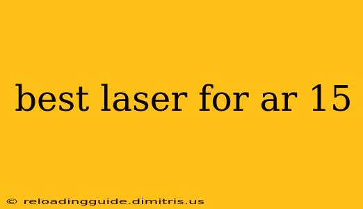 best laser for ar 15