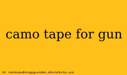 camo tape for gun