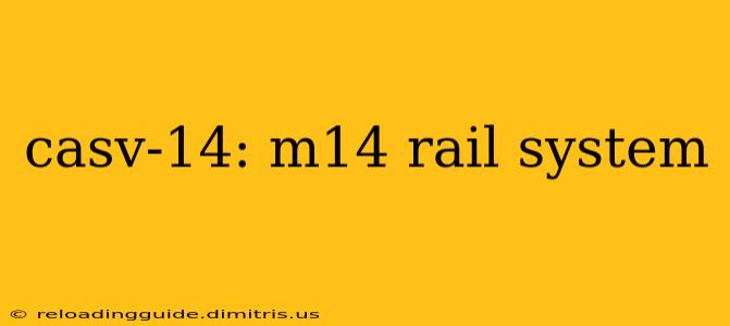 casv-14: m14 rail system