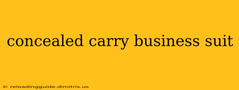 concealed carry business suit