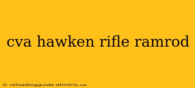 cva hawken rifle ramrod