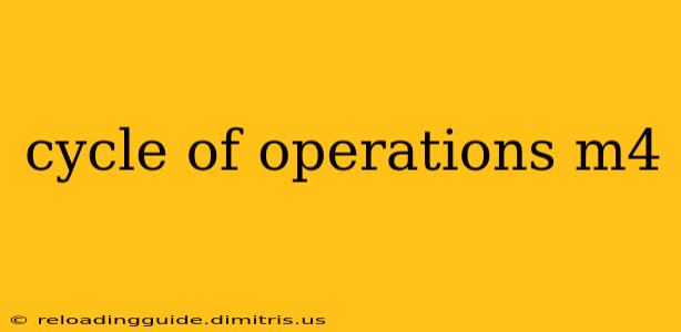 cycle of operations m4