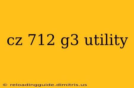 cz 712 g3 utility