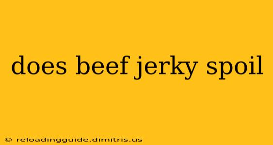 does beef jerky spoil