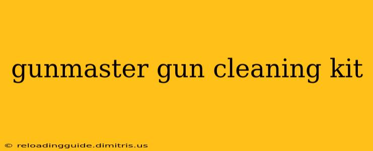 gunmaster gun cleaning kit