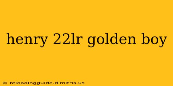 henry 22lr golden boy