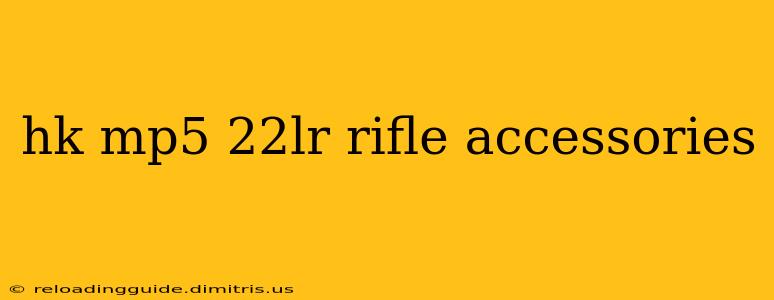 hk mp5 22lr rifle accessories