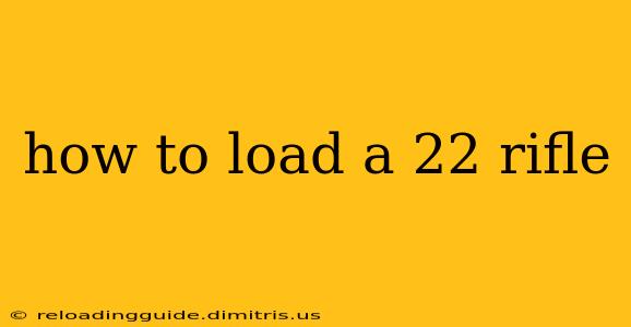 how to load a 22 rifle