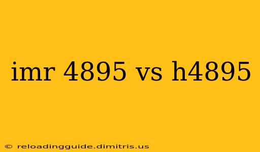 imr 4895 vs h4895