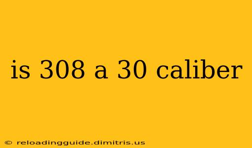 is 308 a 30 caliber