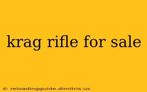 krag rifle for sale