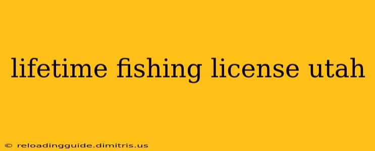 lifetime fishing license utah