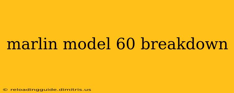 marlin model 60 breakdown