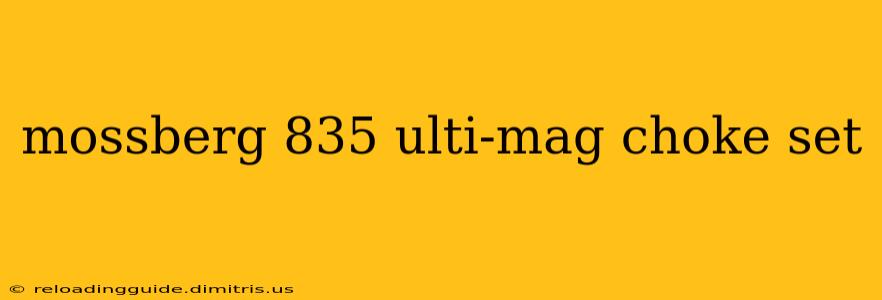 mossberg 835 ulti-mag choke set