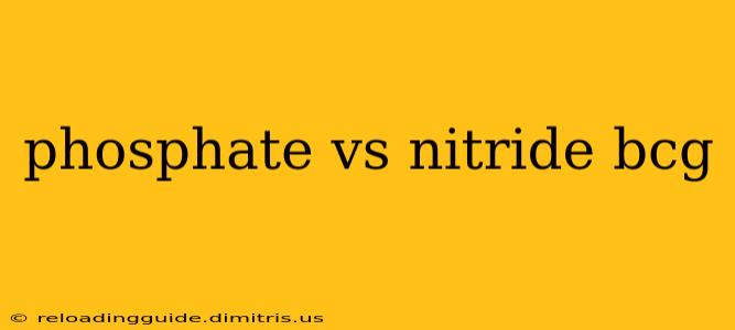 phosphate vs nitride bcg