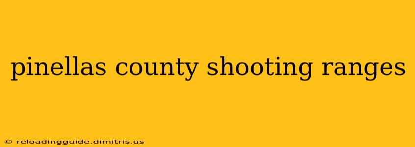 pinellas county shooting ranges