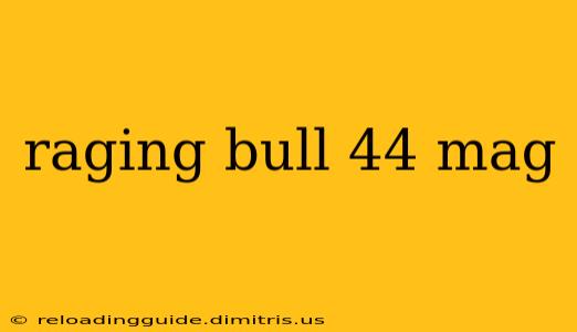 raging bull 44 mag