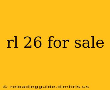 rl 26 for sale