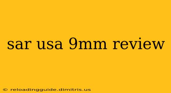 sar usa 9mm review