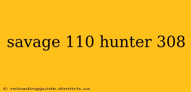 savage 110 hunter 308