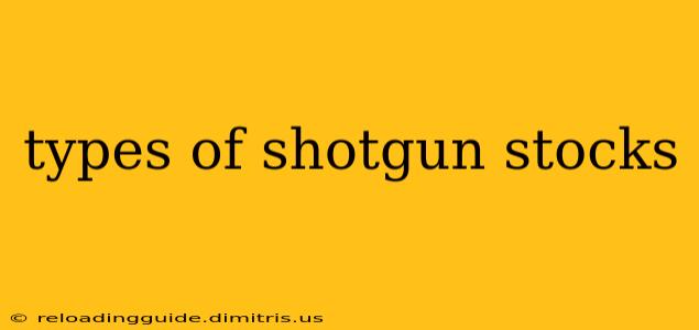 types of shotgun stocks