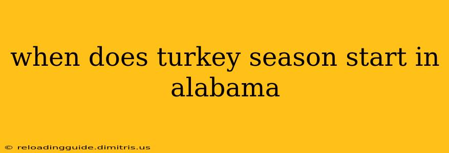 when does turkey season start in alabama