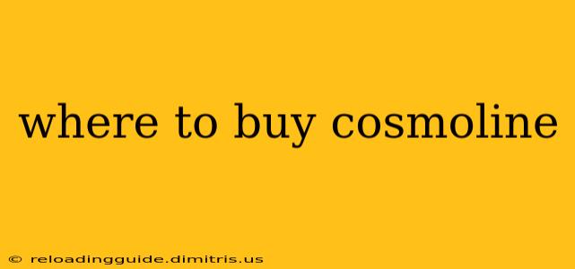 where to buy cosmoline